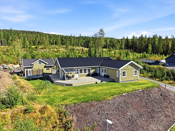 Velkommen til Korsvegen 15. Foto: Arild Brun Kjeldaas