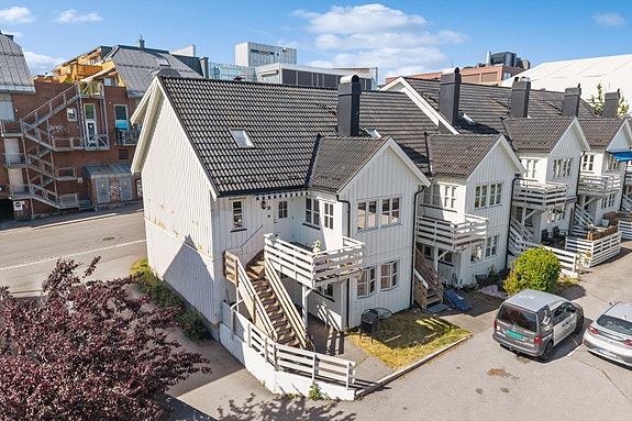 Velkommen til Klostergaten 3B, presentert av Kaia Hostvedt Dahle. Fotograf: Paul Thürmer.