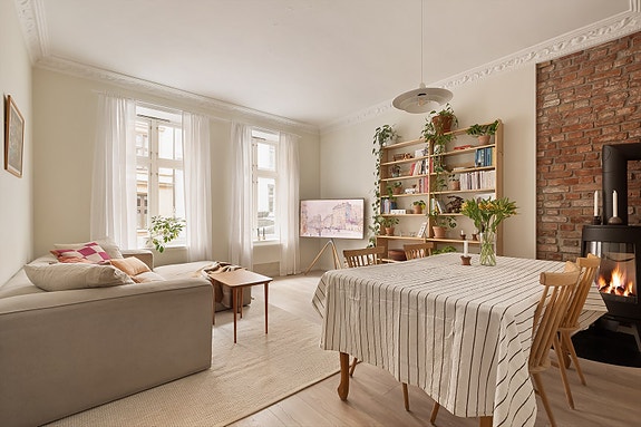 Velkommen til Sverdrups gate 8B! Presentert av Marita Husum Nilsen v/Nordvik. Foto: Kenneth Willassen.
