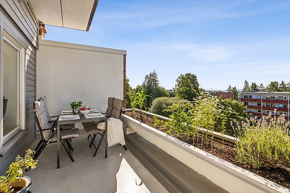 Velkommen til Skytten 8 - Stor og hyggelig toppleilighet med solrik terrasse på 14 kvm