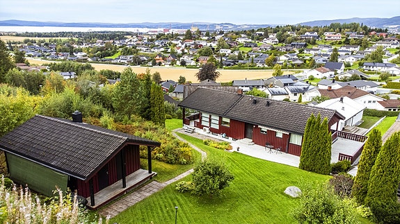 Velkommen til Granittvbegen 26! Foto: Siv Hilde Meen.
