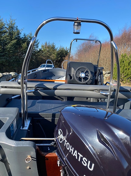Pioner 14 Active Dark Line Advanced edition. Tohatsu 9,9 Sport Thrust 9 of 12