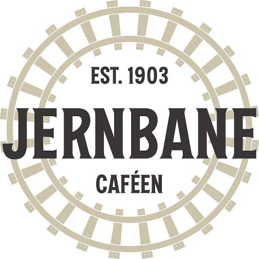 Jernbanecafeen logo