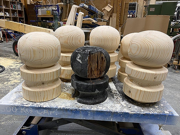 Eksempel på ny produksjon av gammel model til kunde