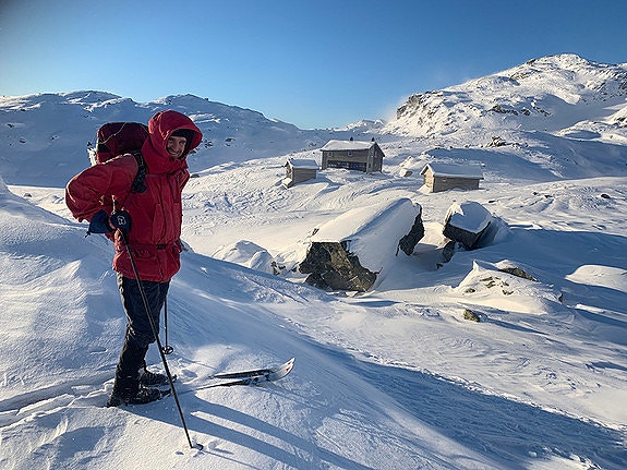 Gullhorgabu turisthytte i Bergsdalen