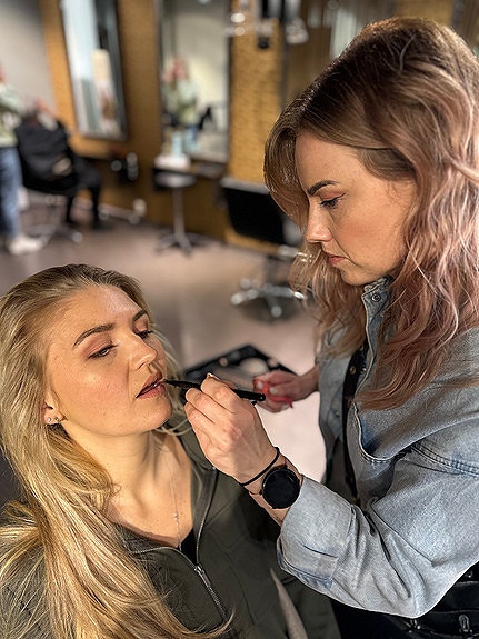 Make-up kurs i salongen med make-up artist Jane💄