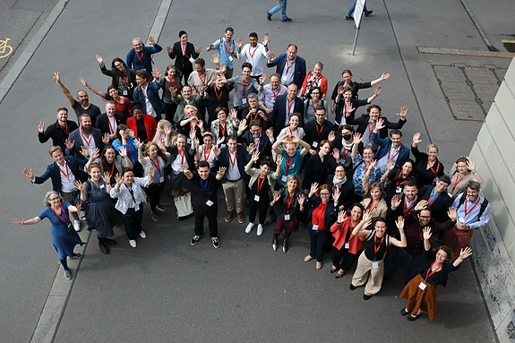 AYF er og med i et internasjonalt nettverk av unge akademier. Her fra møtet i Bern i Sveits i juni i år. Foto: Swiss Young Academy