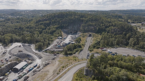 E18 Langangen-Rugtvedt, Grenlandstunnelen