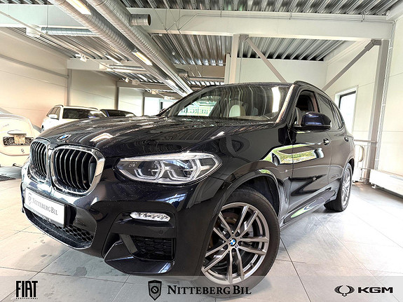 BMW X3 4x4 - Diesel 190hk - M-Sport - Panorama - Dab - Navi - 2019, 128 000 km, kr 429 000,-