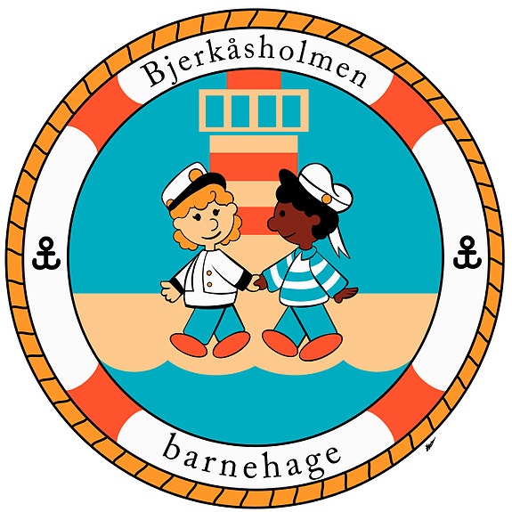 Bjerkåsholmen barnehage logo