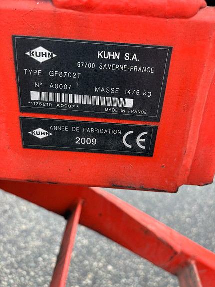 Kuhn GF 8702T