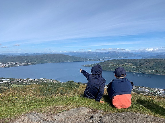 Turrrr i nærmiljøet er populært, her frå Veten i Åsane