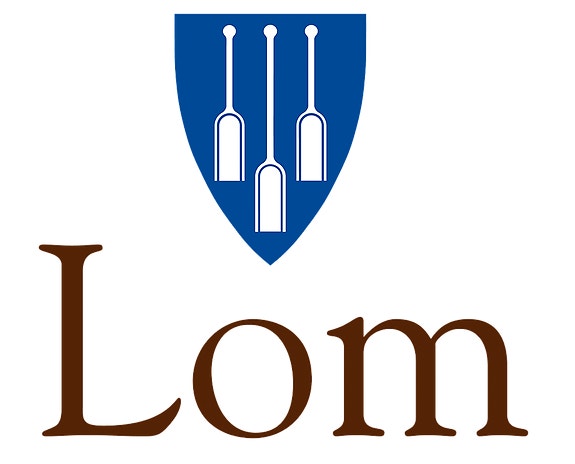 LOM KOMMUNE logo
