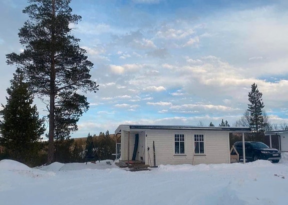 Hobby Spikertelt med vogn Røros Alpinsenter Hummelfjell 2 of 15