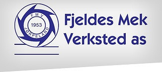 Fjeldes Mek Verksted as logo