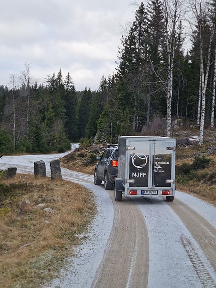 Tilhenger til feltarbeid
