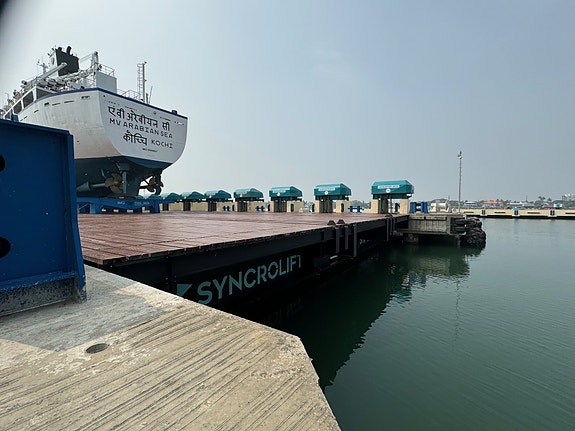 Syncrolift ready to go in India