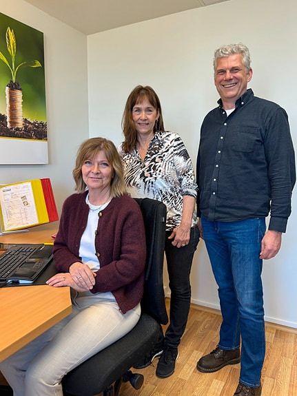 Regnskapsteamet og daglig leder