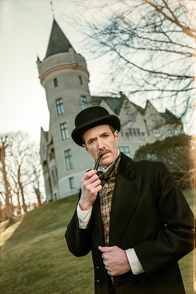 Frå framsyninga Mordet på Michelsen