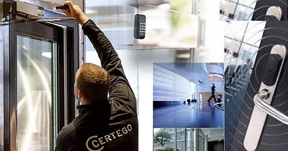 Tekniker i arbeid. Noen av våre produkter.