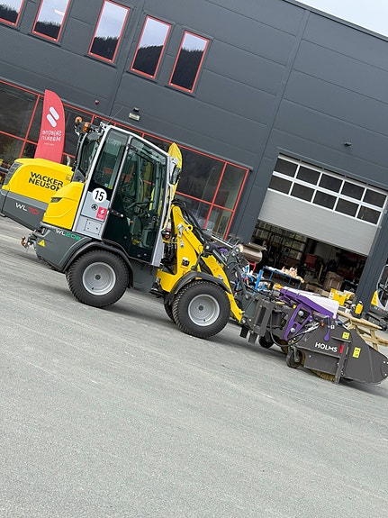 Wacker Neuson WL20e Elektrisk hjullaster opp til 7,5 driftstid stillegående.