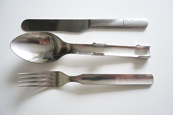 Vintage Norstaal Norway sammenleggbart turbestikk