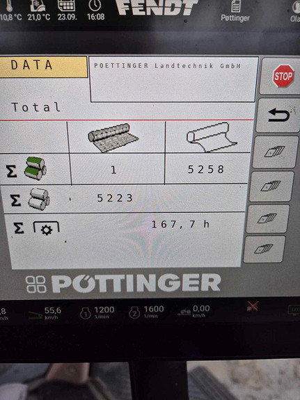 Pöttinger Impress 3160VC Fuktsensor/Vekt/32 kniver/hyd. drag 2024, kr 1 345 000,-