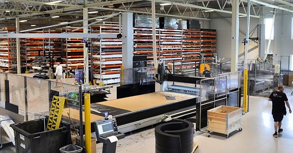 Fra produksjonslokalene som var nye i 2024