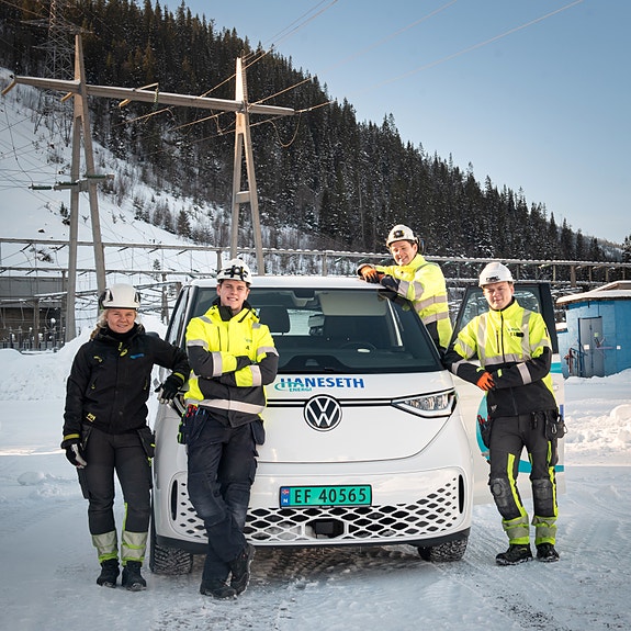 Vi jobber i tverrfaglige i team.