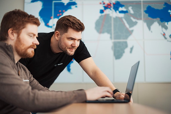 Torgny Walin og Robin Havre