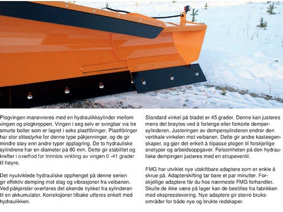 FMG AA300 City plog, Diagonalplog, 3-punkt feste