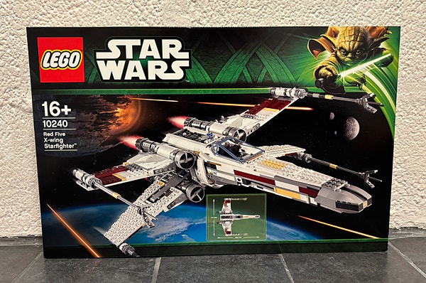 (FORSEGLET) LEGO Star Wars Red Five X-wing Starfighter 10240 Byggesett
