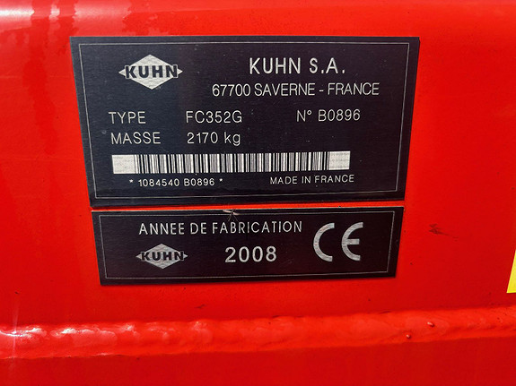 Kuhn FC 352 G 2008, kr 125 000,-