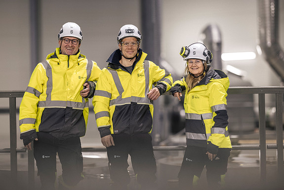 Ansatte på anlegget vårt på Rjukan 🐟
