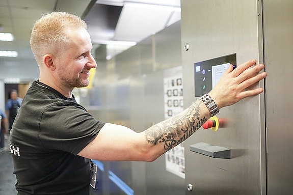 Vi utfører service på Norges største kantine