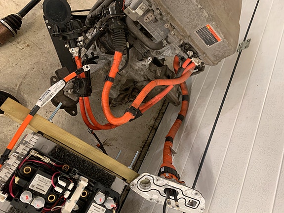 Nissan leaf (båt)motor med 30kwh batteri , orginal inverter og lader. 29 of 30