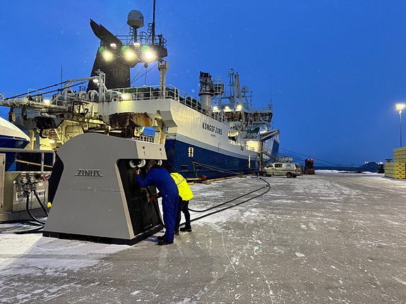 Fra et av våre landstrømanlegg