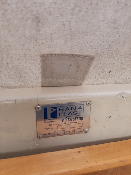 Høstpris!  Rana plast.. Motor kan startes før salg. Ring 91825999 5 of 5