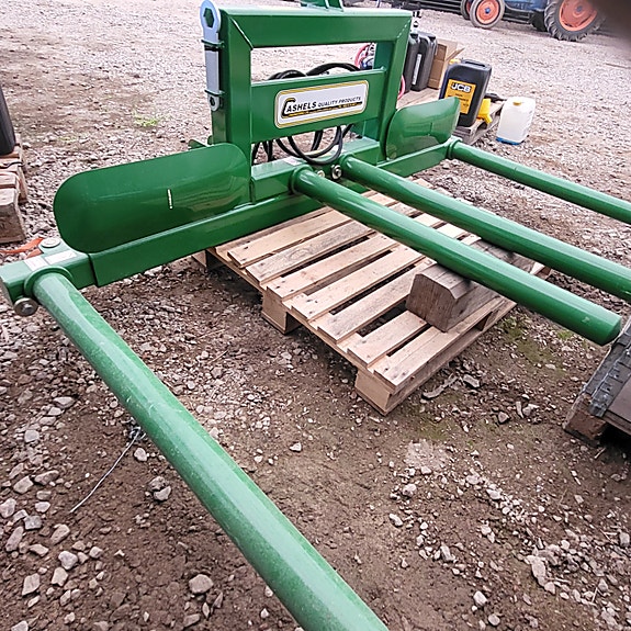 Cashels hydraulisk dobbel rundballeløfter