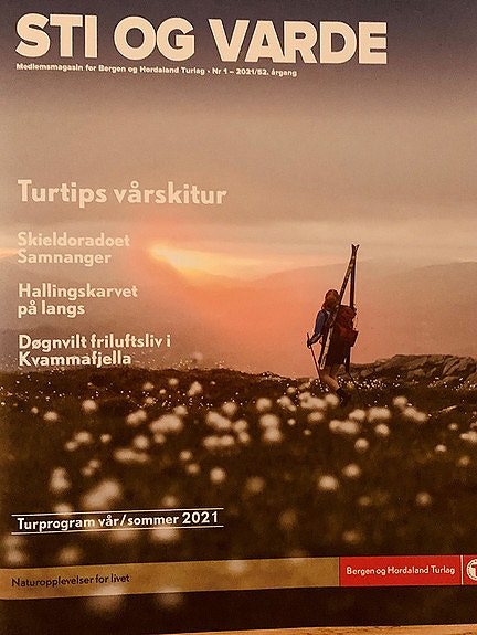 Medlemsbladet Sti og Varde kommer ut 2 ganger per år