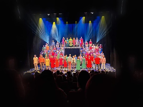 Fra oppsetning i Lørenskog hus april 2023