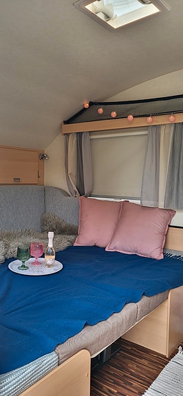 Tabbert Campingvogn til leie. Glamping. Utleie av  snerten T&B 320 16 of 23