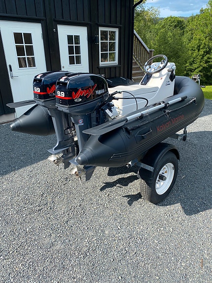 Rib med 2 x 9,9 Yamaha 2 of 20