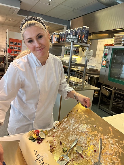 Agnes og co. sørger alltid for god stemning i kantinen