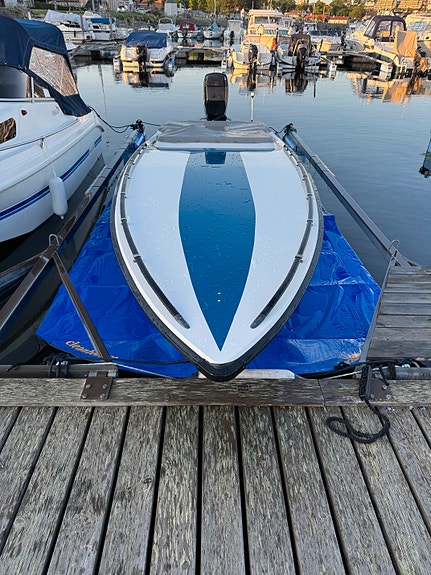 Caferacer speedbåt 23ft 2 of 5