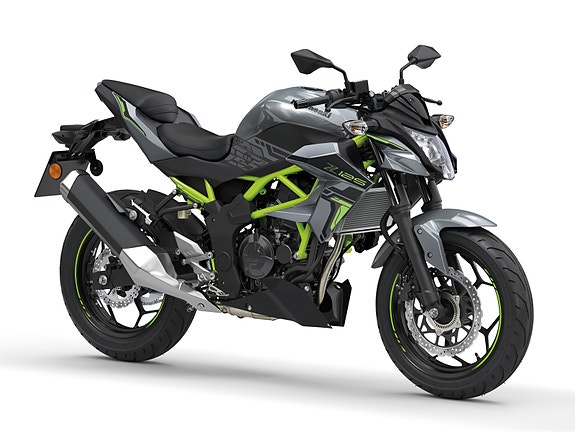 Kawasaki Z125 Special Edition - Peal Storm Grey | Kampanjepris!
