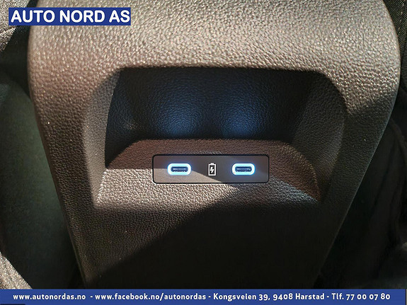  Usb uttak i baksetet