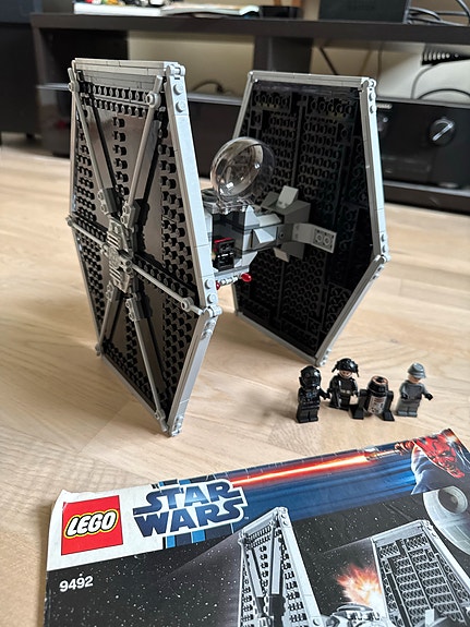 Komplett Tie-Fighter sett 9492 Lego Star Wars FINN-torget