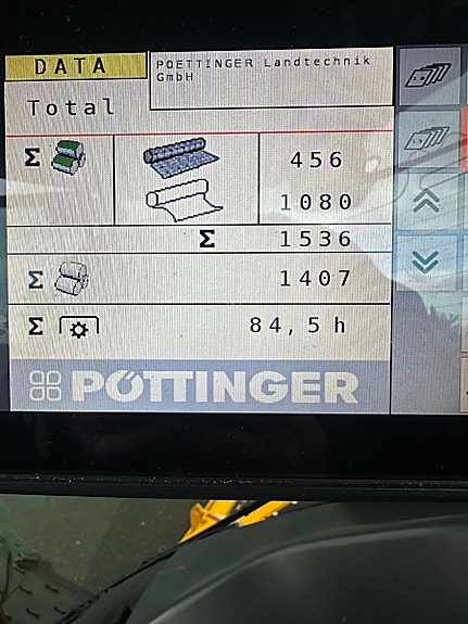 Pöttinger Impress 3160VC PRO 710 hjul/32kniver/breiplast
