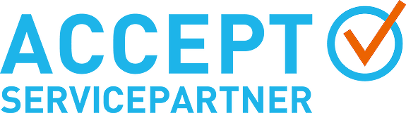 Accept Servicepartner logo